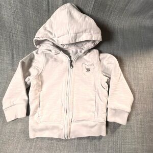 Diesel Full zip Hoodie Kids Sz 5 Mohawk Head DIESEL ONLY THE BRAVE text on back